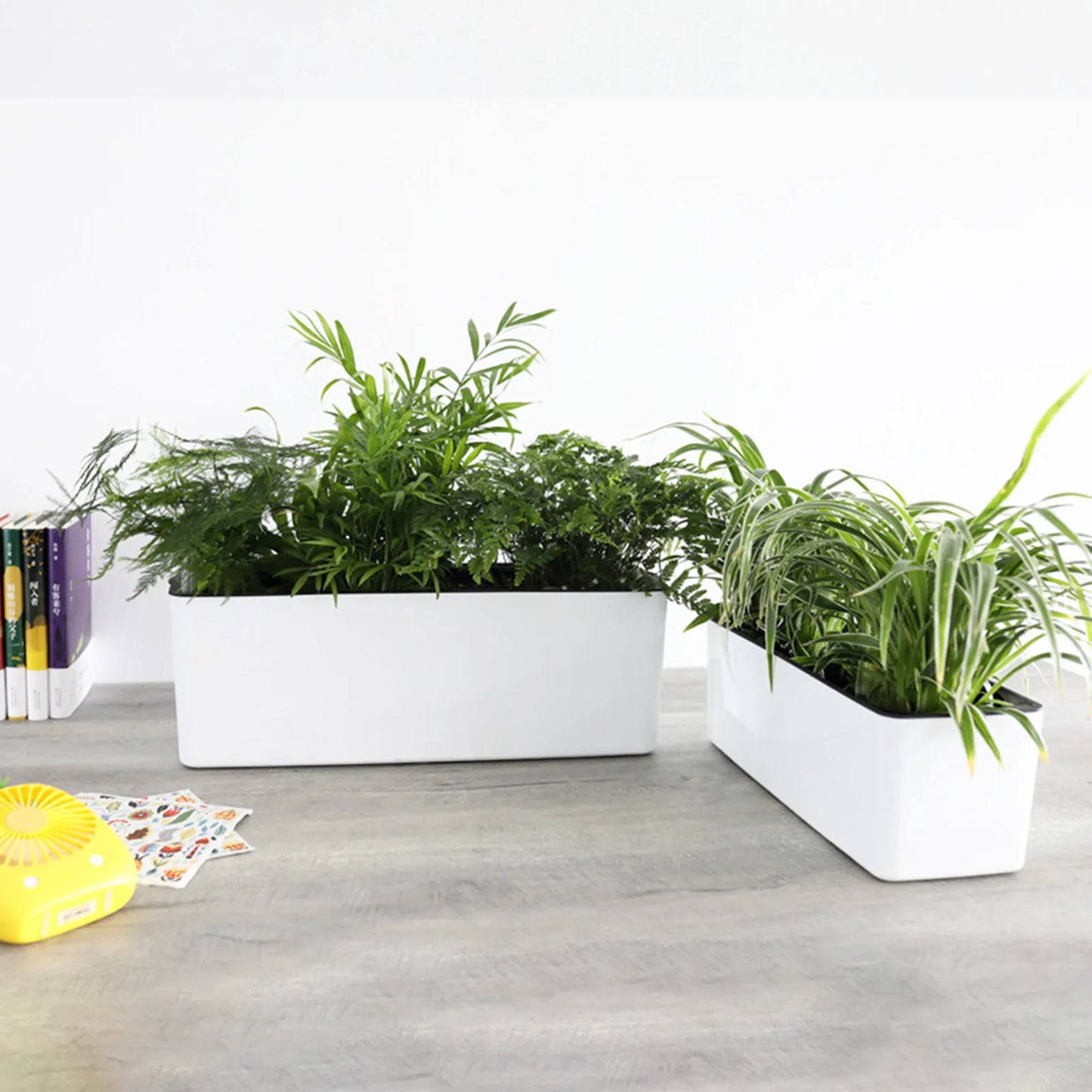 ALON Planter(WITE) - Automatic Irrigation Without Electricity with Water Level Controller