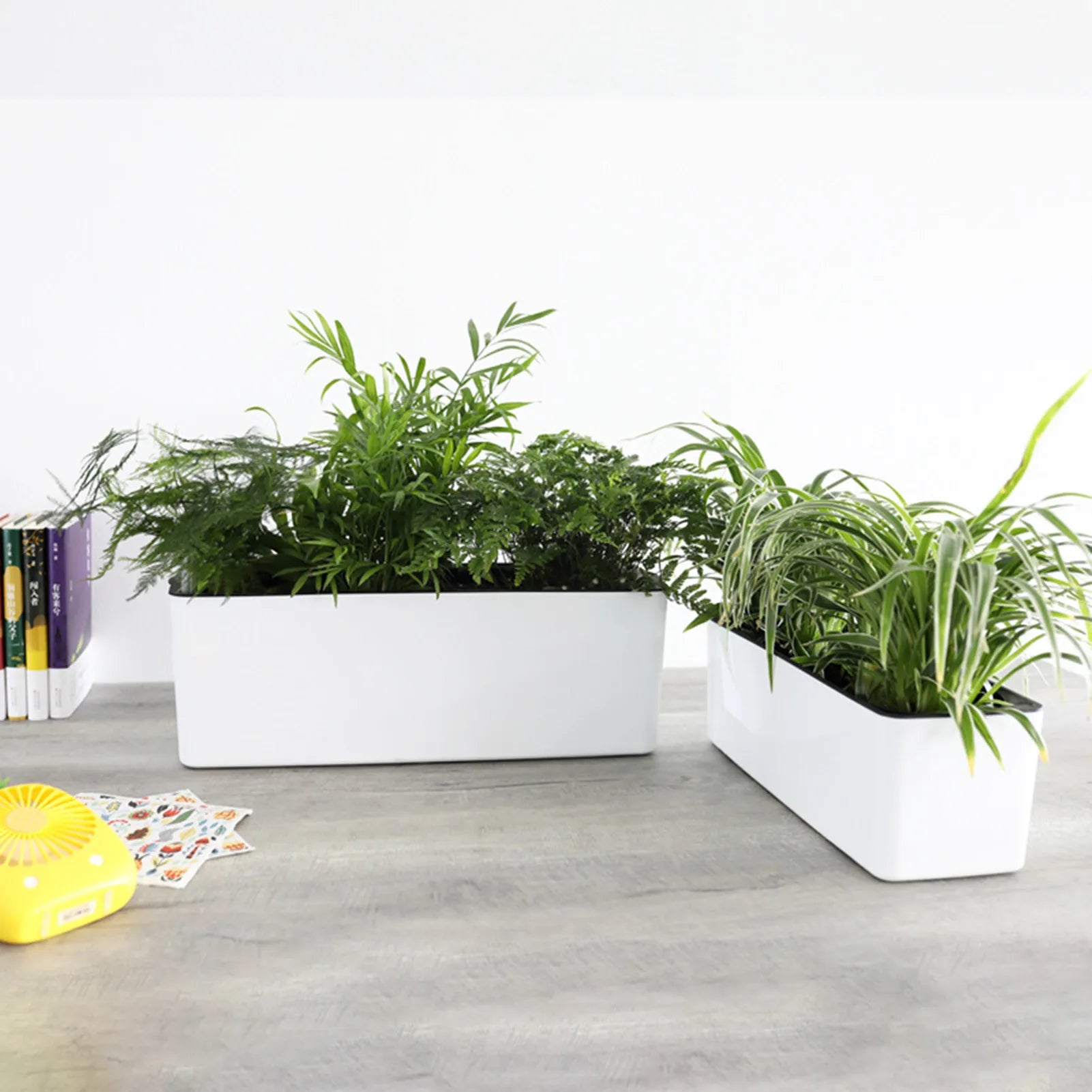 ALON Planter(WITE) - Automatic Irrigation Without Electricity with Water Level Controller