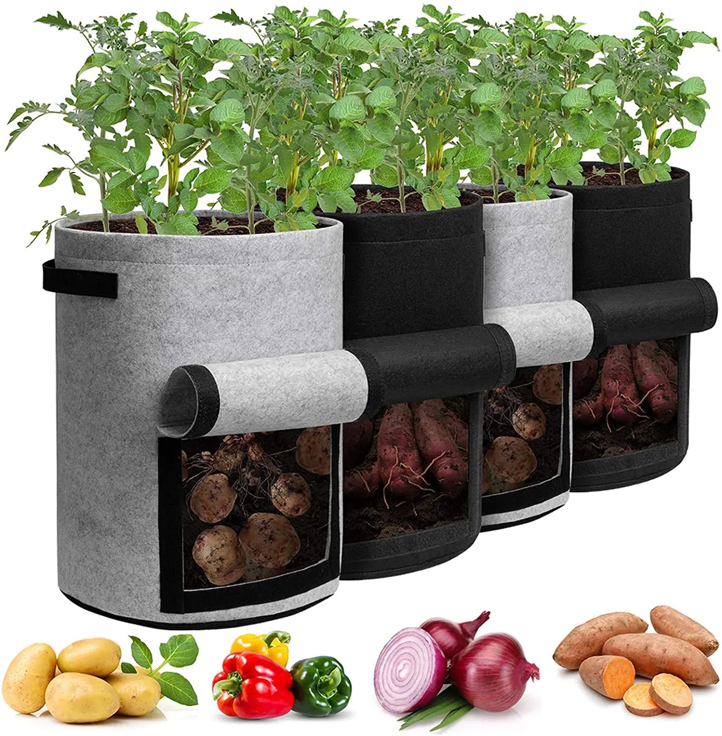 Potato growing bag