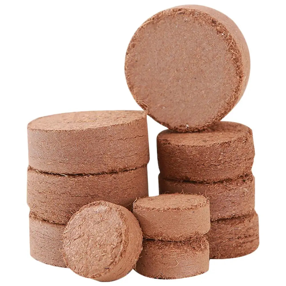 Compressed Peat  soil Pellets