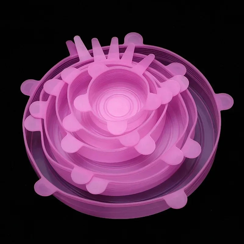 Smart and Innovative Reusable Silicone Stretch Lids