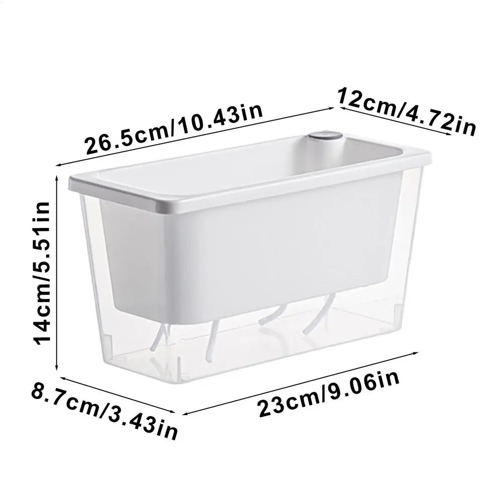 Shalom Series – Rectangle Smart Self-Watering Planter