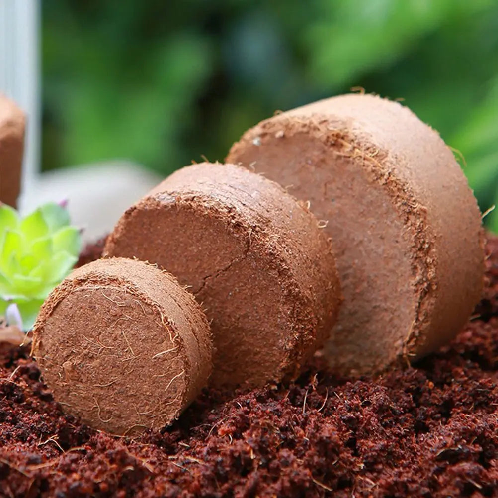 Compressed Peat  soil Pellets