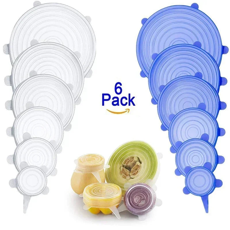 Smart and Innovative Reusable Silicone Stretch Lids