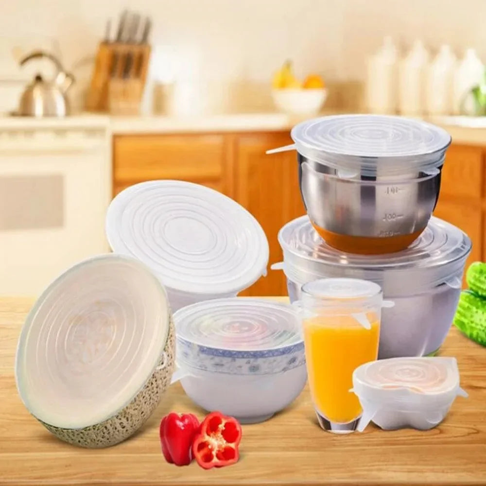 Smart and Innovative Reusable Silicone Stretch Lids