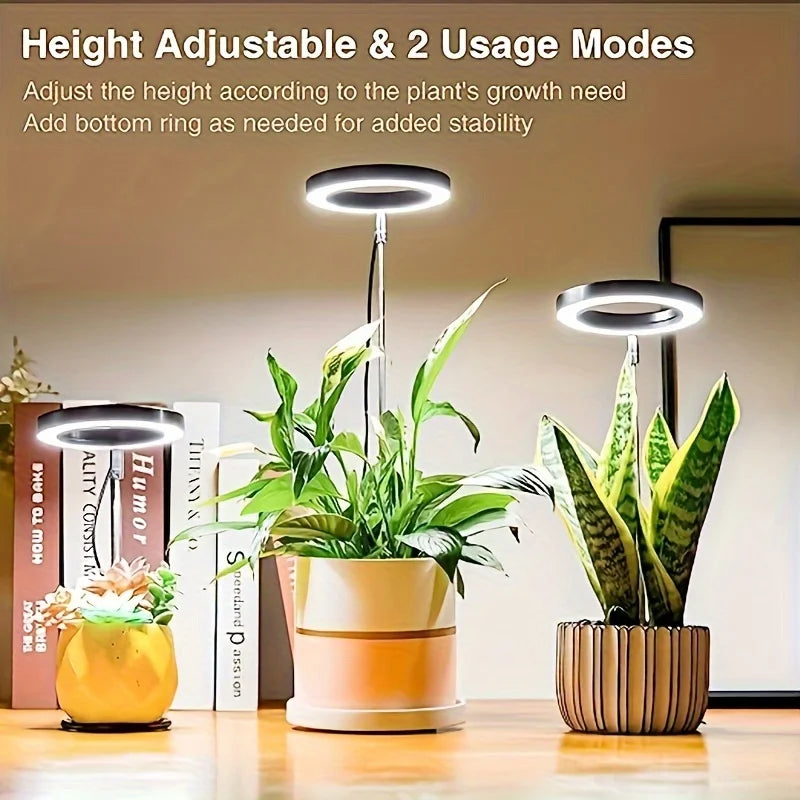 Indoor Grow Light Adjustable, USB Charging